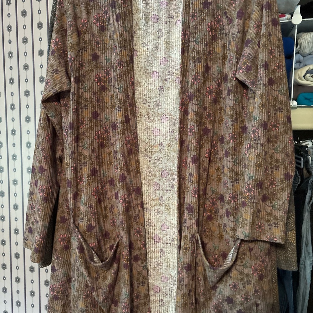 LuLaRoe Multicolor Knit Cardigan
